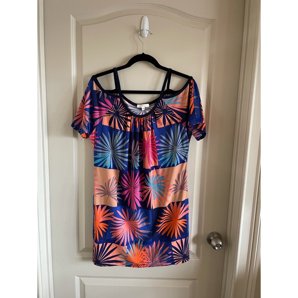 Trina Turk - multi-colored shift dress